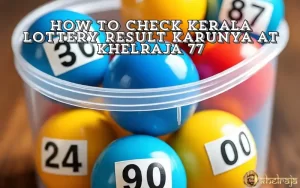 kerala lottery result karunya